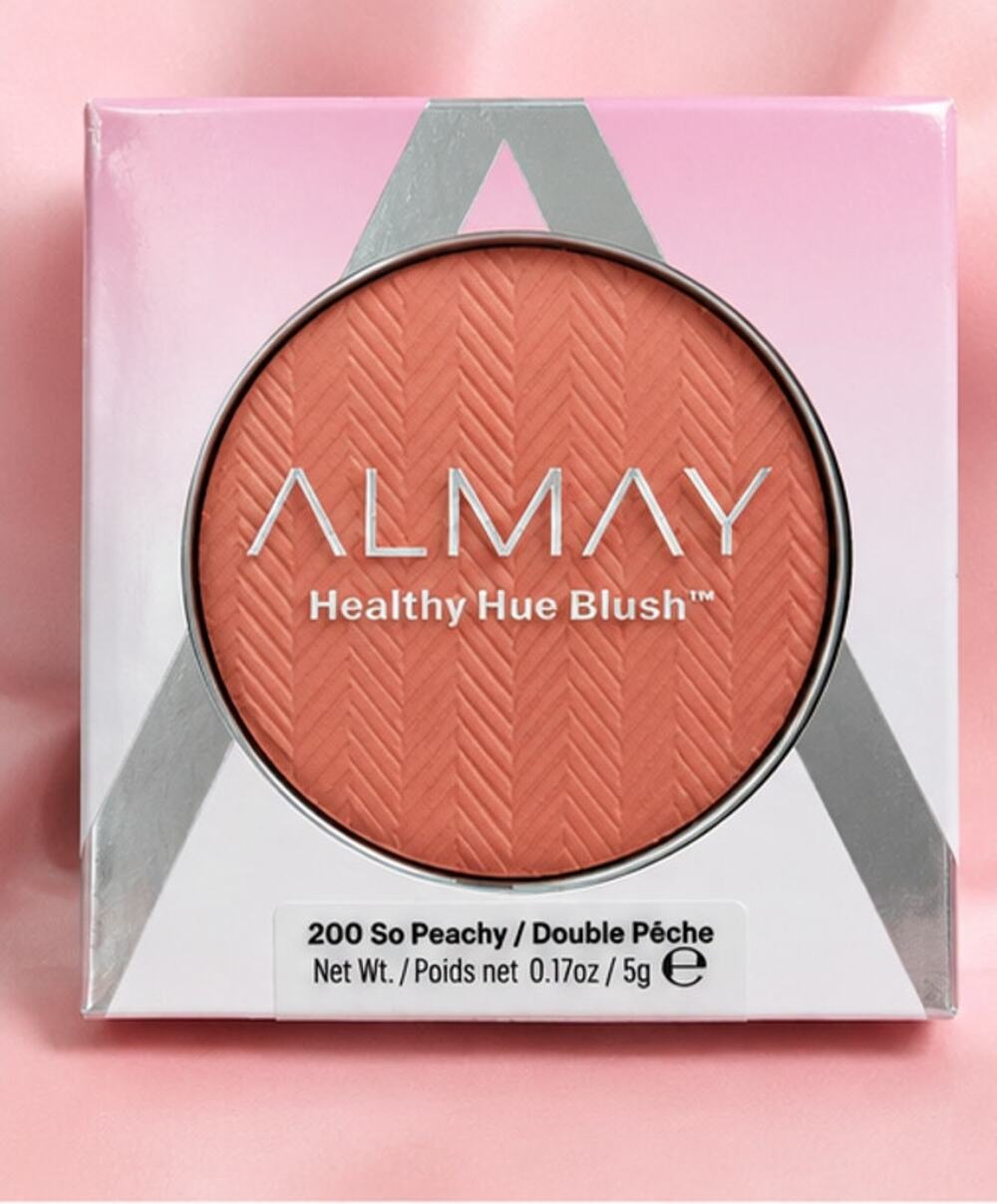 Almay Healthy Hue Blush 200 So Peachy – Silky Smooth Powder Blush 5g